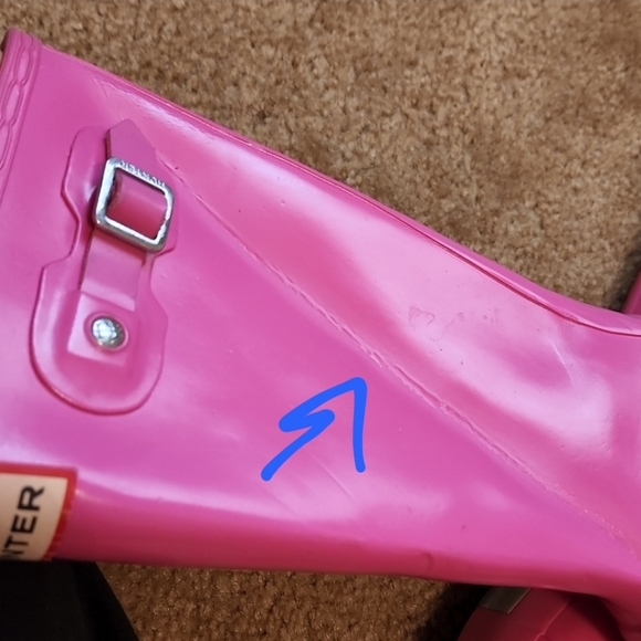 Hunter Original Kids Tall Gloss Rain Boots - Picture 12 of 16